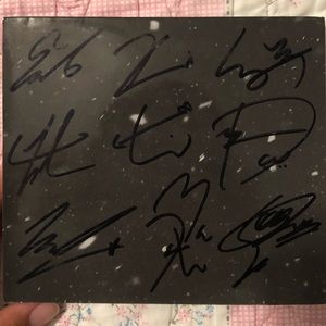 Exo signed cd